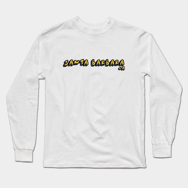 Santa Barbara Long Sleeve T-Shirt by eddien